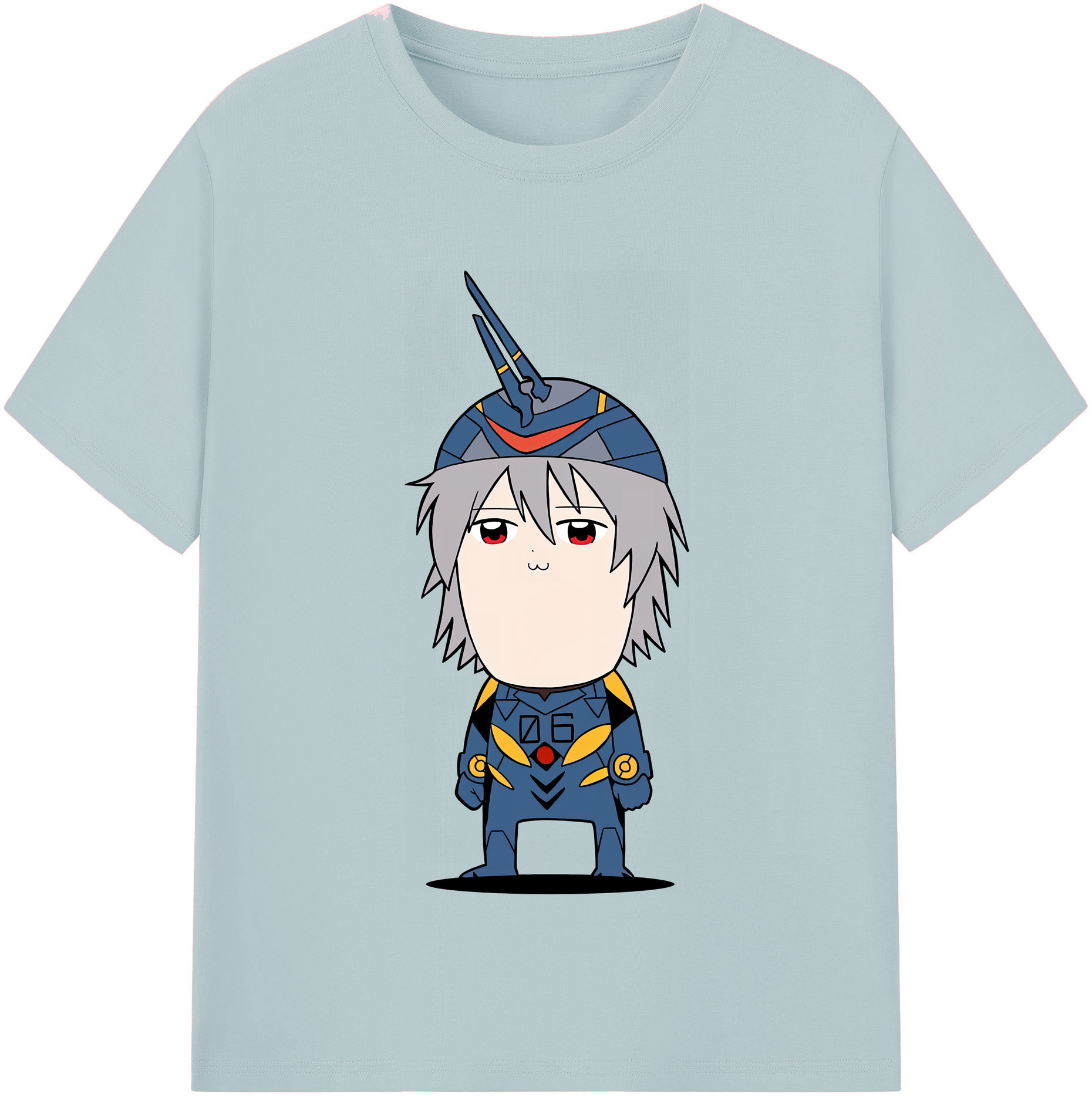 （画像用） EVA 新世紀エヴァンゲリオン 綿100％半袖Tシャツ（フロントプリント）